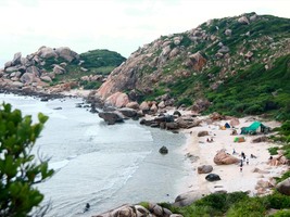 Cắm trại ở Bãi Rạng